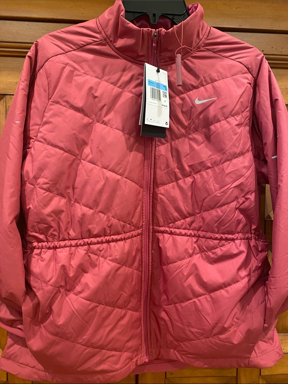 Nike Swift Women’s Sweet Beet Pink Quilted Puffer Jacket (M)